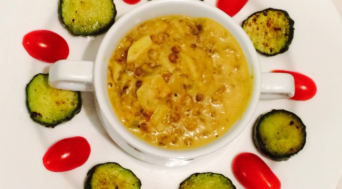 Vegan Organic Lentil & Potato Curry