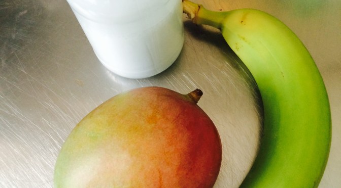 Bananango Warm Smoothie