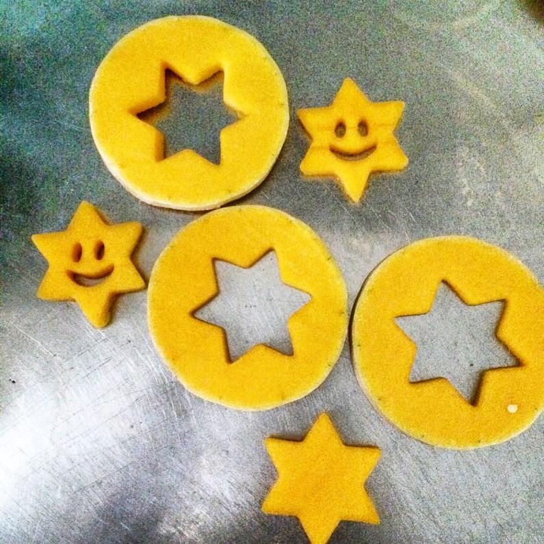 Squash Stars Cut Out