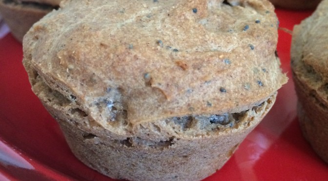Apple Spice Poppy Seed Bread Muffins 